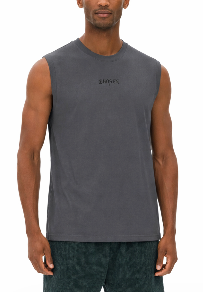 Sleeveless Cotton Tank Top