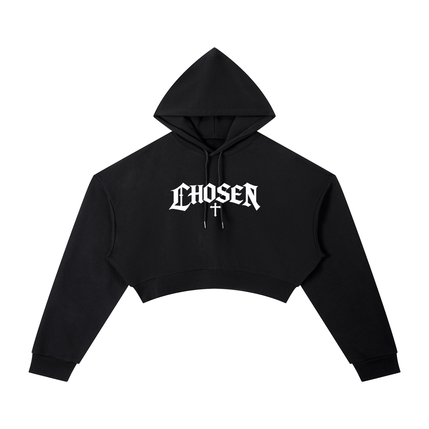 Essential Cropped Hoodie